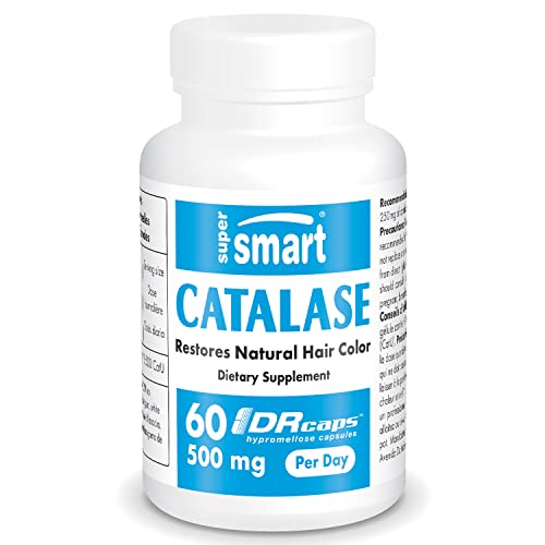 Suplemento Supersmart Catalase 500 Mg Antienvejecimiento 60 Cápsulas - Venta Internacional.