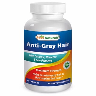 Foto 1 | Suplemento Best Naturals Contra Las Canas, 60 Cápsulas (paquete De 4) - Venta Internacional.