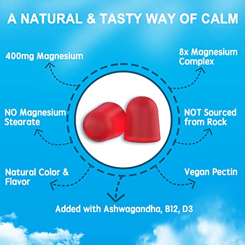 Foto 5 pulgar | Gomitas De Magnesio Supplement Envycure 400 Mg Con 8 Formas 120 C - Venta Internacional.