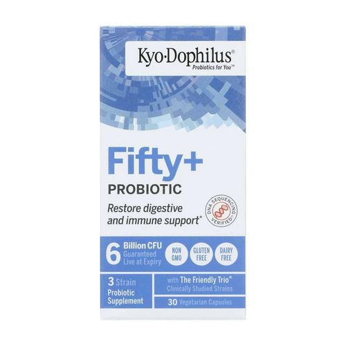 Foto 2 pulgar | Suplemento Kyolic Fifty+ Probiotics 30 Cápsulas - Venta Internacional.