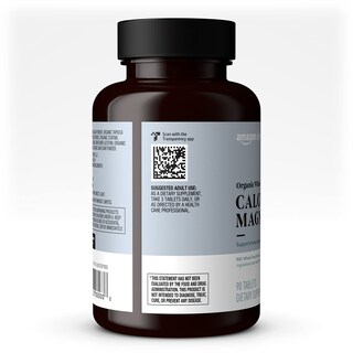 Foto 2 | Suplemento De Calcio Y Magnesio Orgánicos De Alimentos Integrales De Amazon Elements - Venta Internacional.