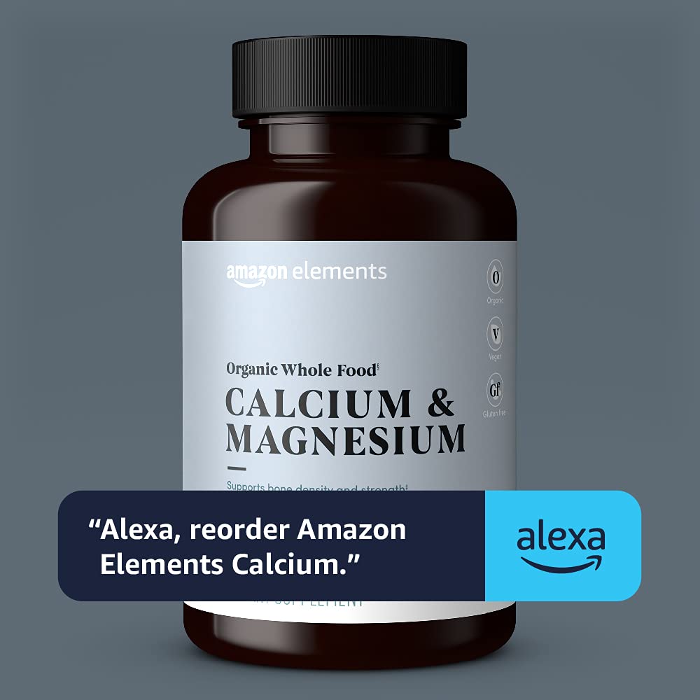 Foto 7 pulgar | Suplemento De Calcio Y Magnesio Orgánicos De Alimentos Integrales De Amazon Elements - Venta Internacional.