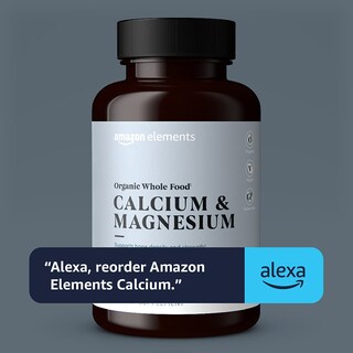 Foto 6 | Suplemento De Calcio Y Magnesio Orgánicos De Alimentos Integrales De Amazon Elements - Venta Internacional.