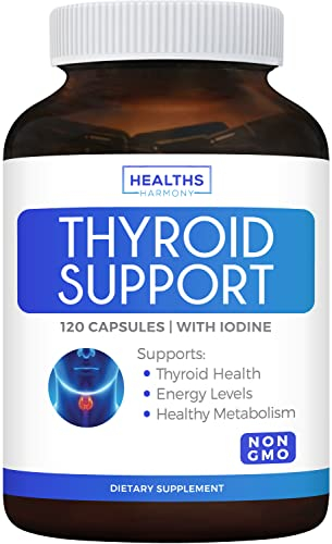 Suplemento De Apoyo A La Tiroides Healths Harmony 120 Cápsulas - Venta Internacional.