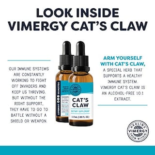 Foto 7 | Suplemento Vimergy: Tintura De Uña De Gato, 115 Ml, Orgánica - Venta Internacional.