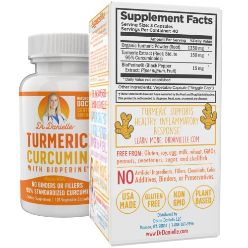 Foto 6 pulgar | Suplemento Doctor Danielle Curcumina 1500 Mg - Venta Internacional.