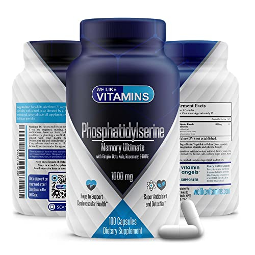Suplemento We Like Vitaminas Fosfatidilserina Memory 1000 Mg - Venta Internacional.