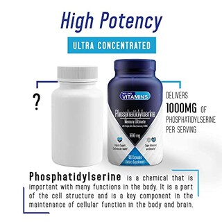 Foto 4 | Suplemento We Like Vitaminas Fosfatidilserina Memory 1000 Mg - Venta Internacional.