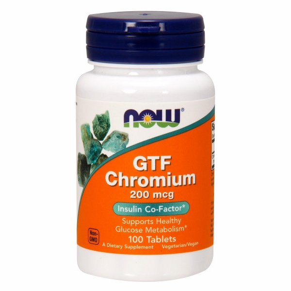 Supplement Now Foods Gtf Chromium 100 Comprimidos (paquete De 4) - Venta Internacional.