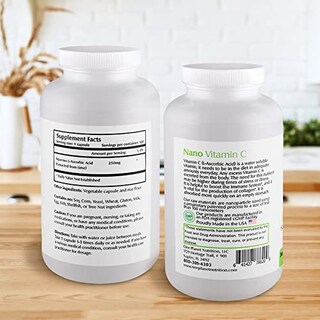 Foto 2 | Suplemento One Planet Nutrition Nano Vitamina C 250 Mg 120 Cápsulas - Venta Internacional.
