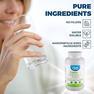 Foto 4 | Suplemento One Planet Nutrition Nano Vitamina C 250 Mg 120 Cápsulas - Venta Internacional.