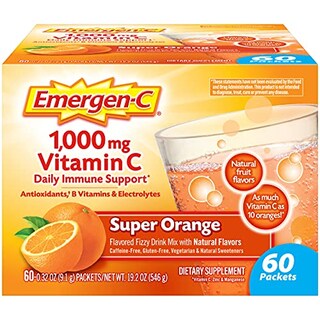 Foto 1 | Suplemento Emergen-c De 1000 Mg De Vitamina C En Polvo Con Zinc, 60 Unidades - Venta Internacional.