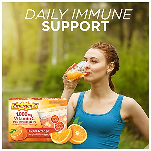 Foto 3 pulgar | Suplemento Emergen-c De 1000 Mg De Vitamina C En Polvo Con Zinc, 60 Unidades - Venta Internacional.