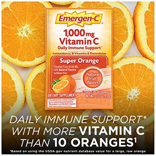 Foto 3 | Suplemento Emergen-c De 1000 Mg De Vitamina C En Polvo Con Zinc, 60 Unidades - Venta Internacional.
