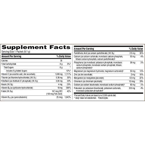 Foto 8 pulgar | Suplemento Emergen-c De 1000 Mg De Vitamina C En Polvo Con Zinc, 60 Unidades - Venta Internacional.