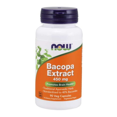 Extracto De Bacopa De Supplement Now Foods, 90 Cápsulas Vegetales - Venta Internacional.