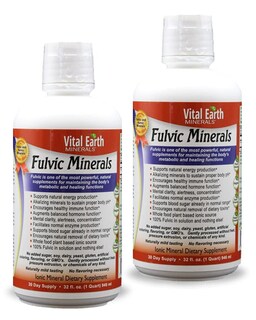 Foto 1 | Suplemento Vital Earth Minerals Fulvic Minerals, 960 Ml, Paquete De 2 - Venta Internacional.