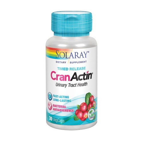 Suplemento De Extracto De Arándano Cranactin De Solaray 30 Cápsulas X2 - Venta Internacional.