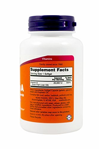 Foto 3 pulgar | Suplemento Anglink De 25 000 Ui De Vitamina A A Partir De Aceite De Hígado De Pescado - Venta Internacional.