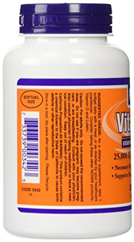 Foto 4 pulgar | Suplemento Anglink De 25 000 Ui De Vitamina A A Partir De Aceite De Hígado De Pescado - Venta Internacional.
