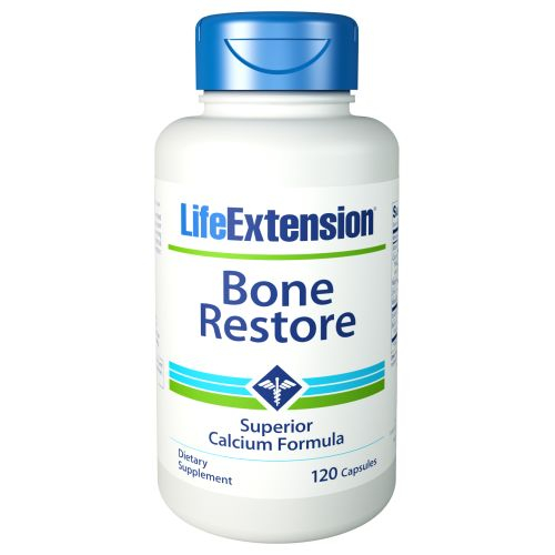 Supplement Life Extension Bone Restore 120 Cápsulas (paquete De 4) - Venta Internacional.