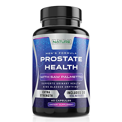 Suplemento Para La Próstata Built By Nature Extra Strength 60 Cápsulas - Venta Internacional.