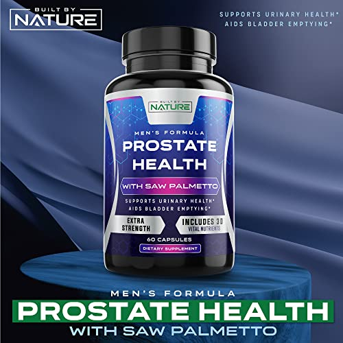 Foto 3 pulgar | Suplemento Para La Próstata Built By Nature Extra Strength 60 Cápsulas - Venta Internacional.
