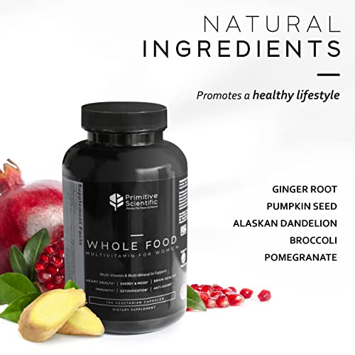 Foto 4 pulgar | Suplemento Multivitamínico Primitive Scientific Whole Food Para Mujeres - Venta Internacional.