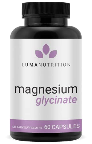 Suplemento Luma Nutrition De Glicinato De Magnesio 1000 Mg 60 Cápsulas - Venta Internacional.