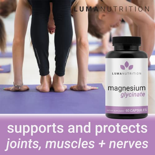 Foto 7 pulgar | Suplemento Luma Nutrition De Glicinato De Magnesio 1000 Mg 60 Cápsulas - Venta Internacional.