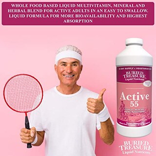 Foto 4 | Suplemento Buried Treasure Active 55 Plus Diario 946 Ml - Venta Internacional.