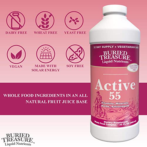 Foto 6 pulgar | Suplemento Buried Treasure Active 55 Plus Diario 946 Ml - Venta Internacional.
