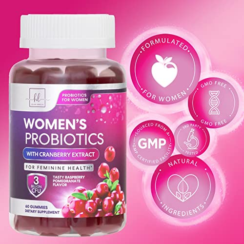 Foto 5 pulgar | Suplemento Probiótico Hello Lovely! Mujeres Con Goma De Mascar Cranberry 60 - Venta Internacional.