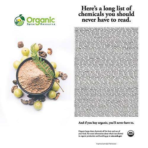Foto 7 | Recurso De Especias Orgánicas En Polvo Amla, 500 G - Venta Internacional.