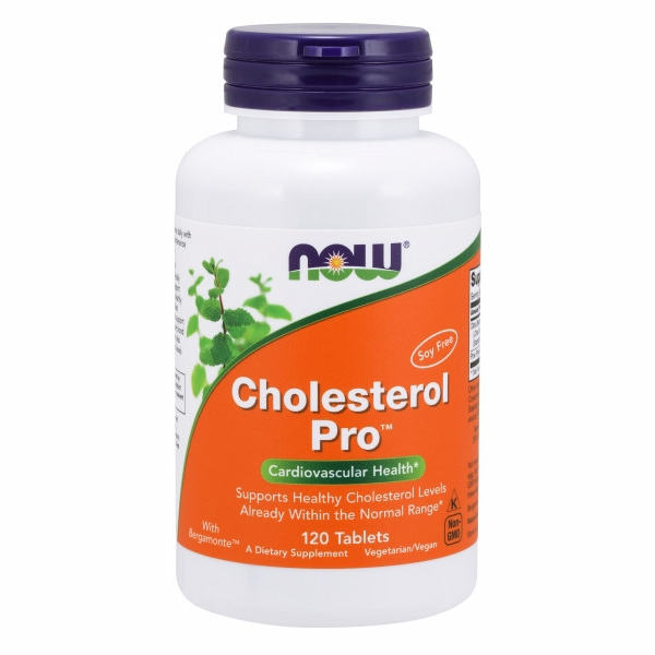 Foto 2 pulgar | Suplemento Now Foods Cholesterol Pro 120 Comprimidos - Venta Internacional.