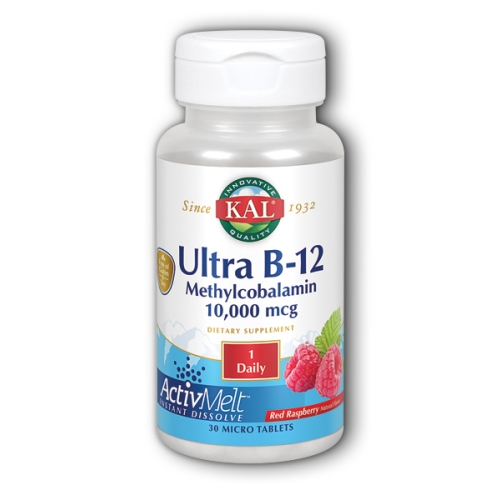Foto 2 pulgar | Suplemento Kal Ultra B-12 Metilcobalamina Activmelt 30 Tablet - Venta Internacional.