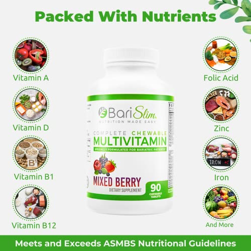 Foto 6 pulgar | Multivitamínico Bariátrico Masticable Barislim Complete 45 Mg De Hierro - Venta Internacional.