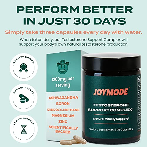 Foto 4 pulgar | Suplemento Joymode Testosterone Support Complex 90 Cápsulas - Venta Internacional.
