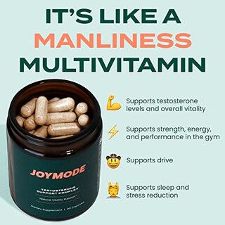 Foto 6 | Suplemento Joymode Testosterone Support Complex 90 Cápsulas - Venta Internacional.