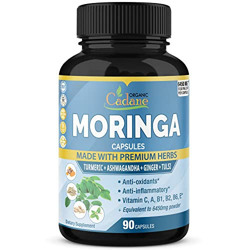 Foto 2 pulgar | Suplemento De Extracto De Moringa Orgánico, Cápsulas, 6450 Mg, 90 Cápsulas - Venta Internacional.