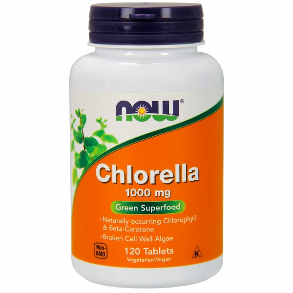 Foto 2 pulgar | Chlorella Supplement Now Foods 120 Comprimidos - Venta Internacional.