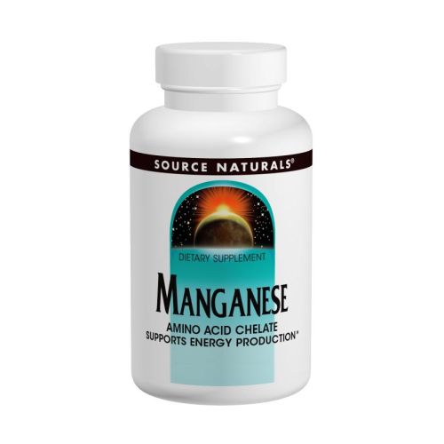 Supplement Source Naturals Quelato De Manganeso 100 Comprimidos X2 - Venta Internacional.