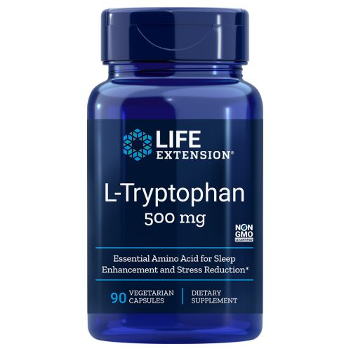 Foto 1 | Suplemento Life Extension L-triptófano 500 Mg 90 Vcaps - Venta Internacional.