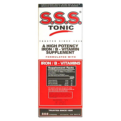 Foto 3 pulgar | Suplemento Sss Tonic Liquid B Complex Con Hierro, 300 Ml (paquete De 3) - Venta Internacional.