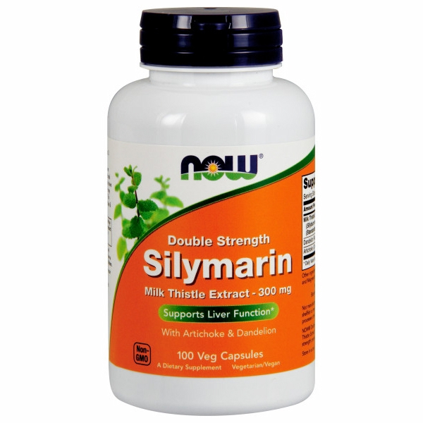 100 Cápsulas De Silimarina De Doble Concentración De Supplement Now Foods - Venta Internacional.