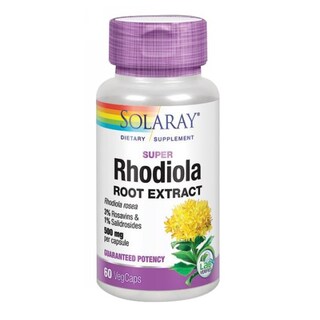 Foto 1 | Suplemento De Extracto De Super Rhodiola De Solaray 60 Cápsulas - Venta Internacional.