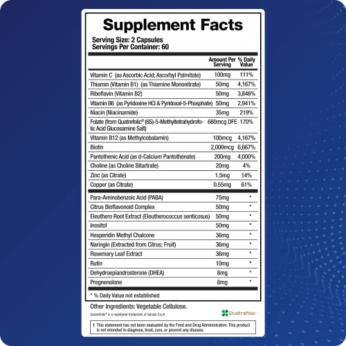 Foto 3 pulgar | Suplemento Biomatrix Adrenal Fatigue Support 120 Cápsulas - Venta Internacional.