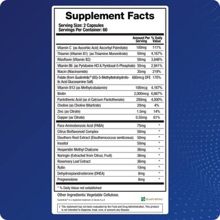 Foto 2 | Suplemento Biomatrix Adrenal Fatigue Support 120 Cápsulas - Venta Internacional.