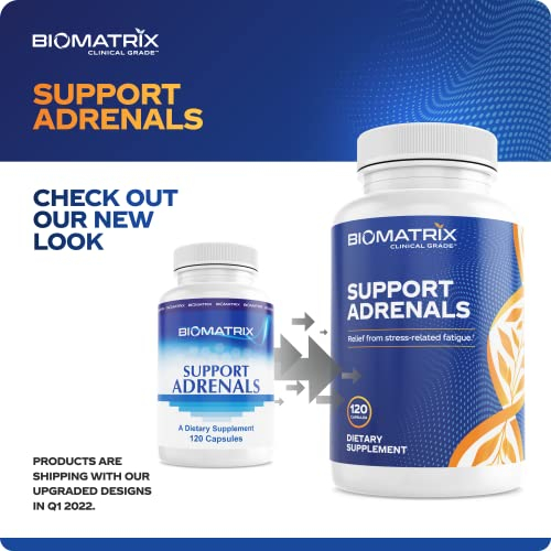 Foto 7 pulgar | Suplemento Biomatrix Adrenal Fatigue Support 120 Cápsulas - Venta Internacional.