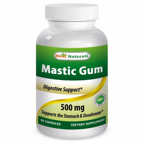 Goma De Mastica Supplement Best Naturals, 60 Cápsulas - Venta Internacional.